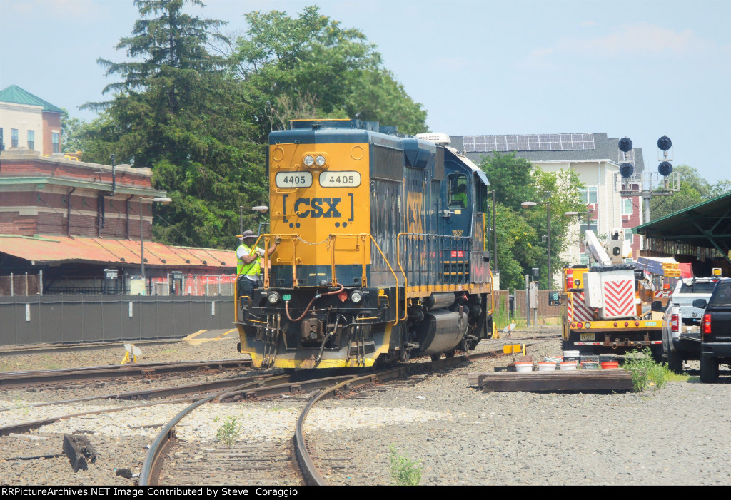 Backing up onto a Yard Track   